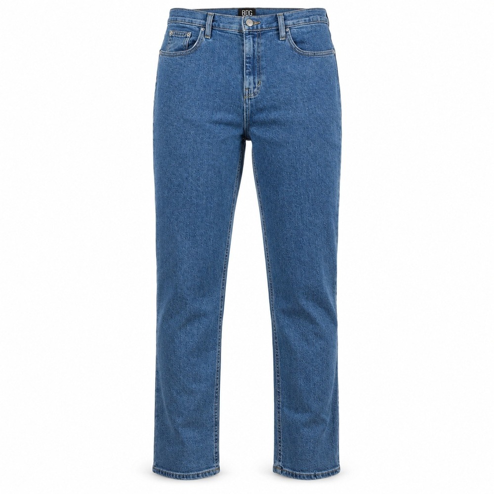 BDG‎ Girlfriend Jeans Womens 30 Blue High-Rise Tapered Leg Urban Outfitters 0985